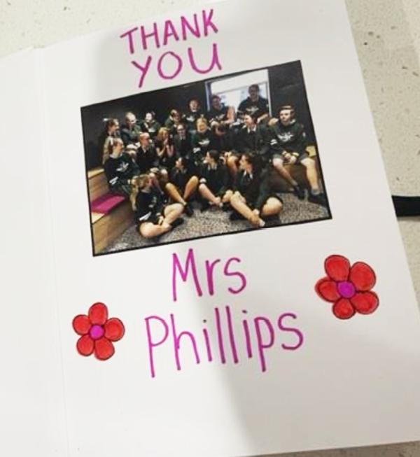 Thank you Ms Phillips - Memento